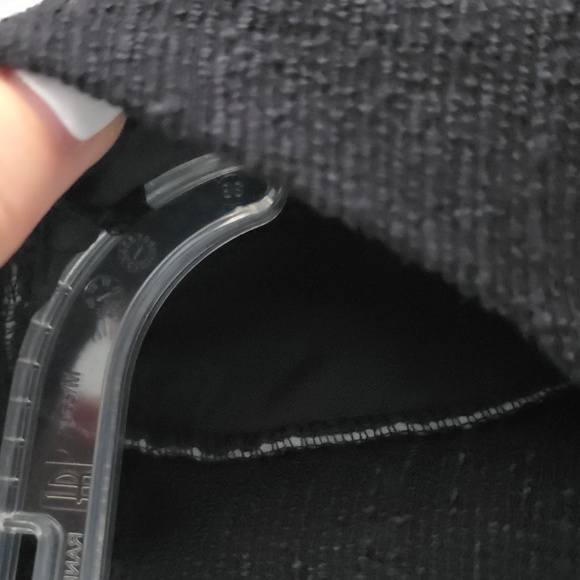 JOSEPH RIBKOFF | black knit Blazer jacket cardigan with gold-tone buttons sz 8 - Picture 8 of 8